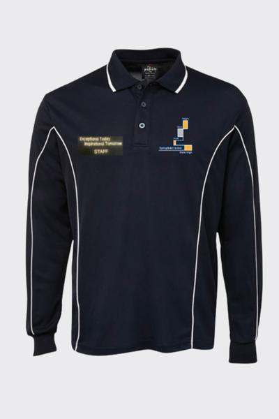 STAFF Unisex Polo Long Sleeve